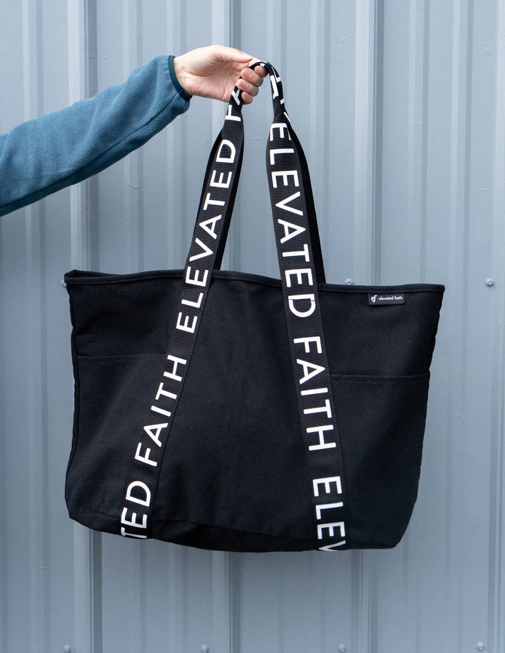 Elevated Everyday Black Tote