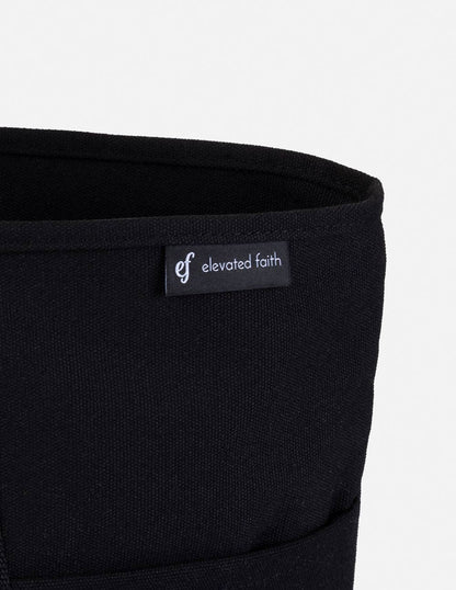 Elevated Everyday Black Tote
