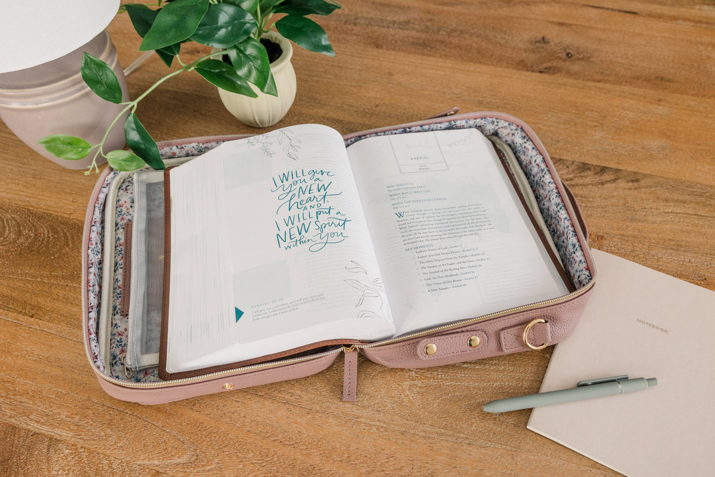Bible Cover Crossbody Bag Lavender