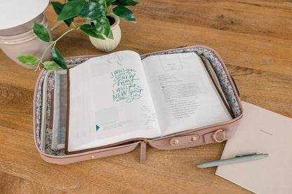 Bible Cover Crossbody Bag Lavender