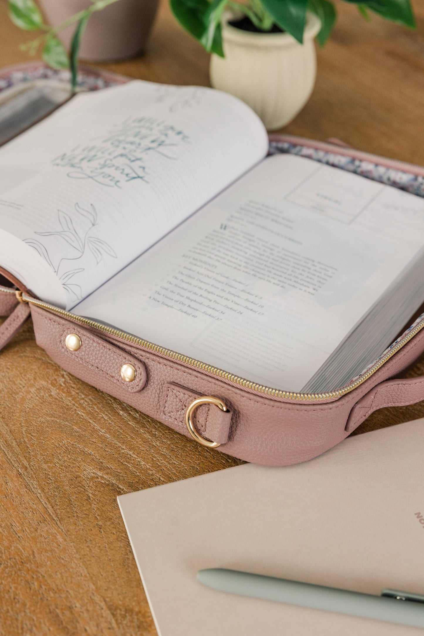 Bible Cover Crossbody Bag Lavender