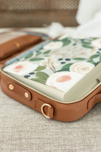 Bible Cover Crossbody Bag Mocha