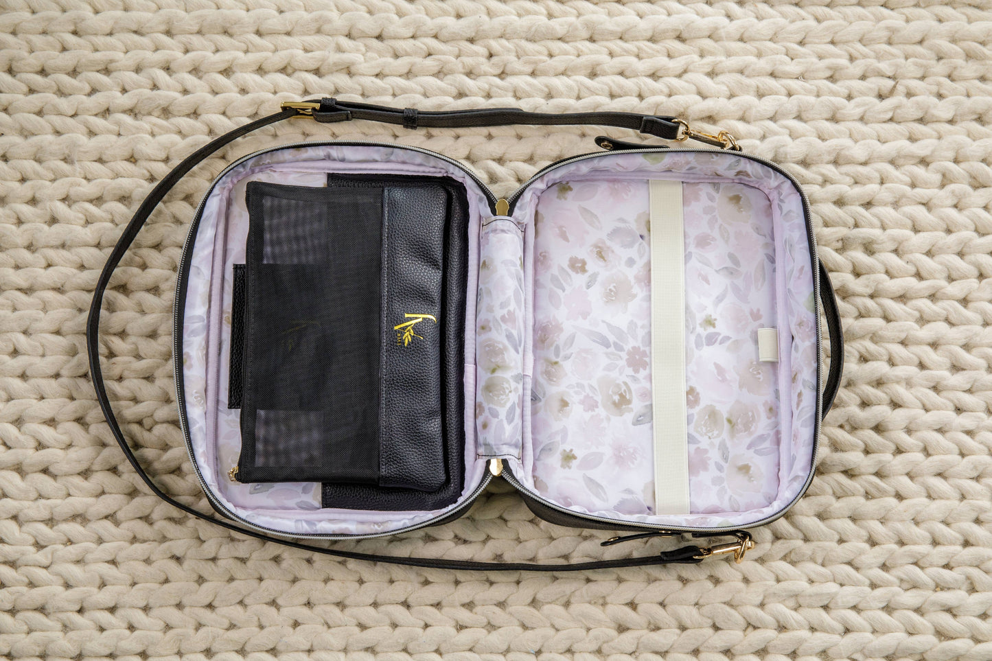 Bible Cover Crossbody Bag Black