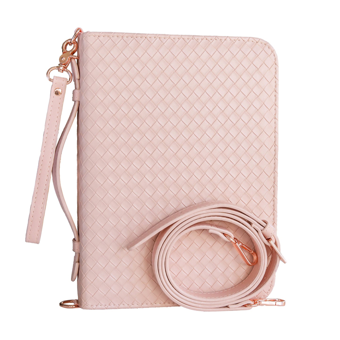 Bible Cover Crossbody Blush
