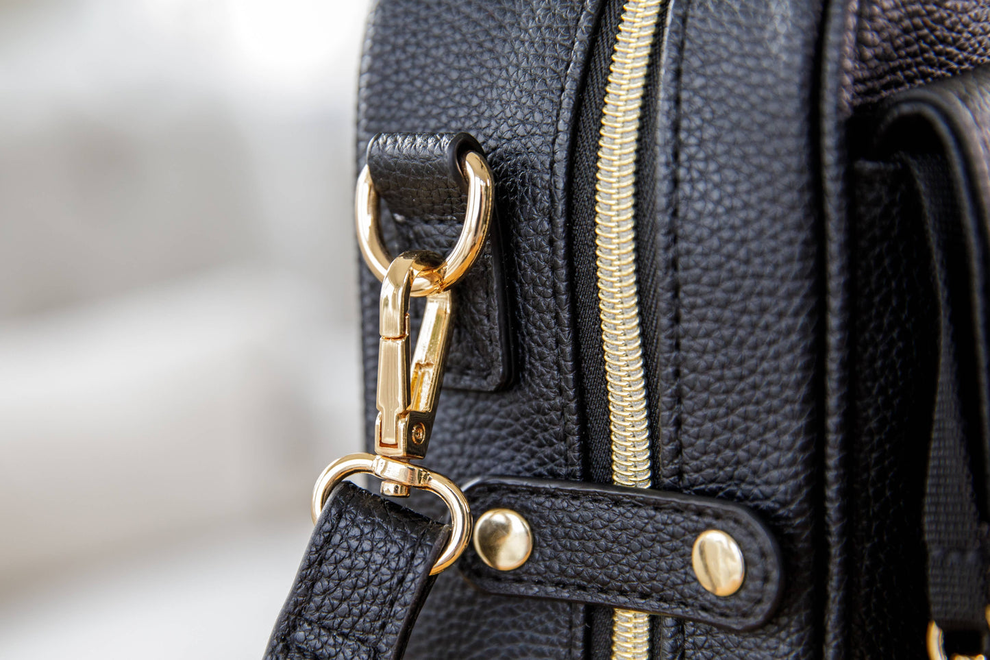 Bible Cover Crossbody Bag Black