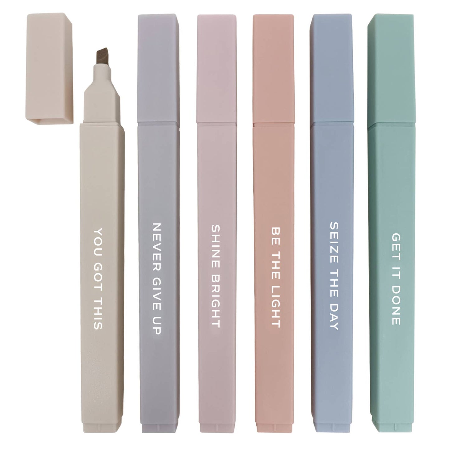 Neutral Highlighter Set - Stationery Set & Decor