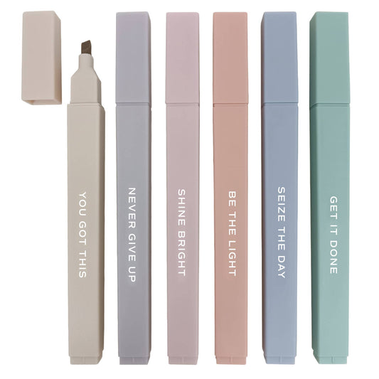 Neutral Highlighter Set - Stationery Set & Decor