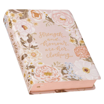 KJV Note Taking Bible Faux Leather Strength & Dignity
