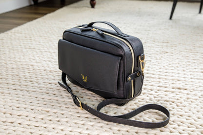 Bible Cover Crossbody Bag Black