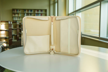 Bible Cover Crossbody Pearl